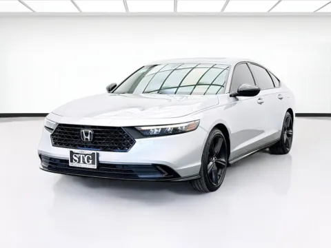 Silver 2023 Honda Accord Hybrid Sport-L for sale in Bellflower, CA