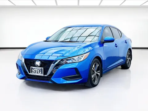 Blue 2022 Nissan Sentra SV for sale in Bellflower, CA