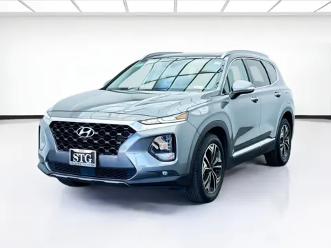 Gray 2019 Hyundai Santa Fe Ultimate for sale in Bellflower, CA