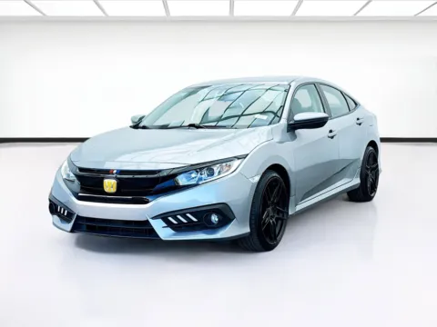 Gray 2016 Honda Civic Sedan LX for sale in Bellflower, CA