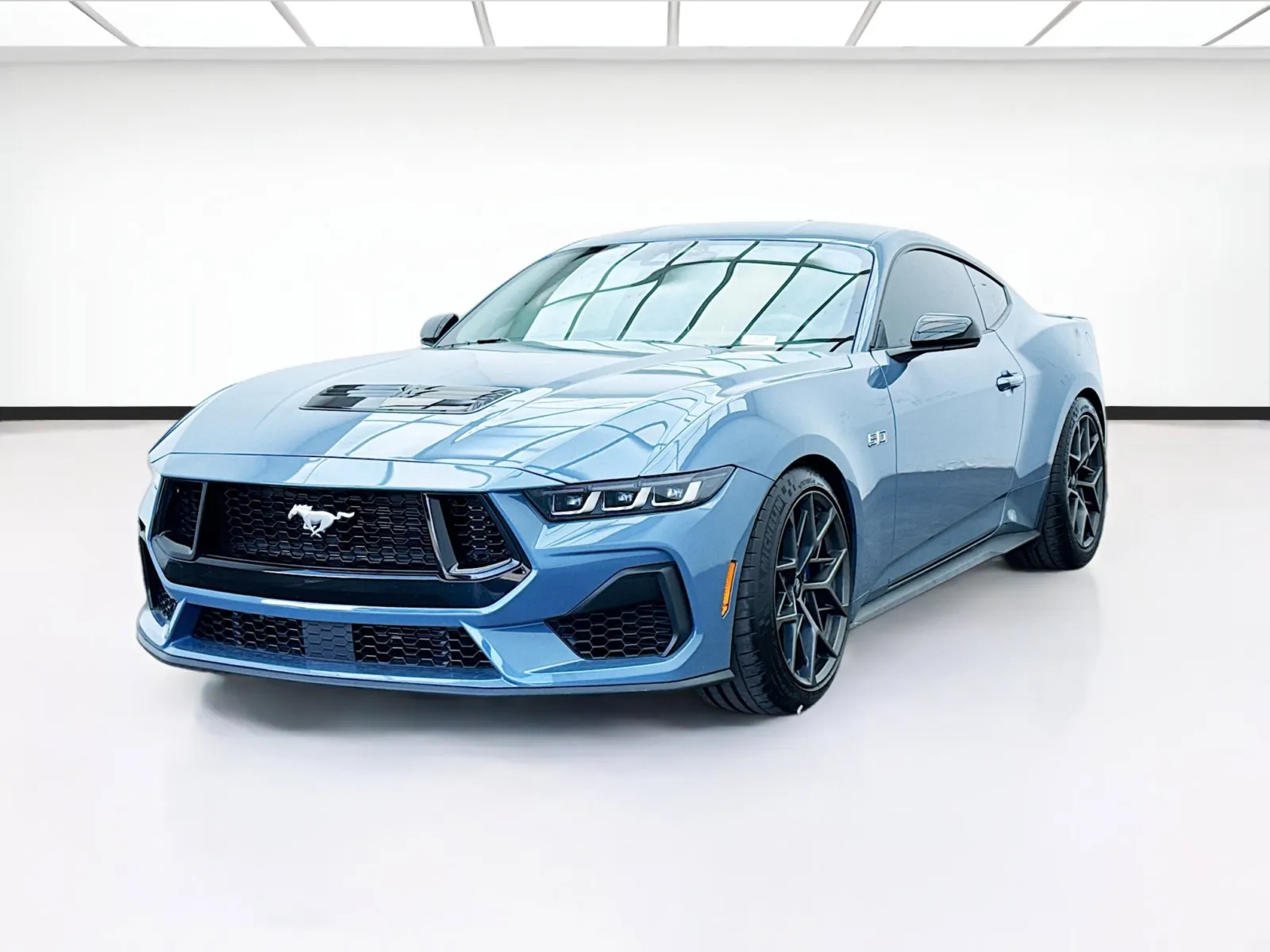 Blue 2024 Ford Mustang GT Premium for sale in Bellflower, CA