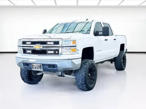 White 2014 Chevrolet Silverado 1500 LT LT1 for sale in Bellflower, CA