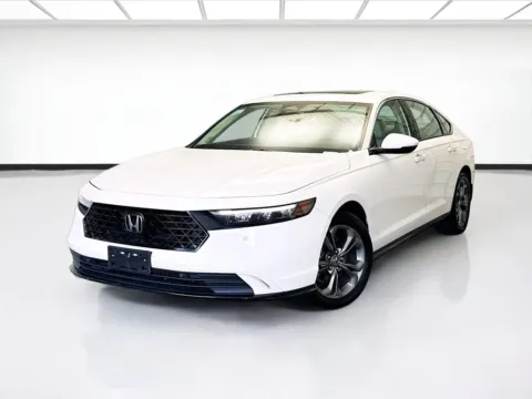 White 2023 Honda Accord Hybrid EX-L for sale in Bellflower, CA