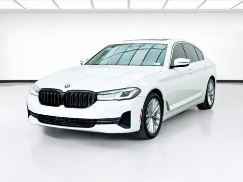 White 2021 BMW 5 Series 530i for sale in Bellflower, CA