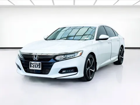 White 2020 Honda Accord Sedan Sport for sale in Bellflower, CA