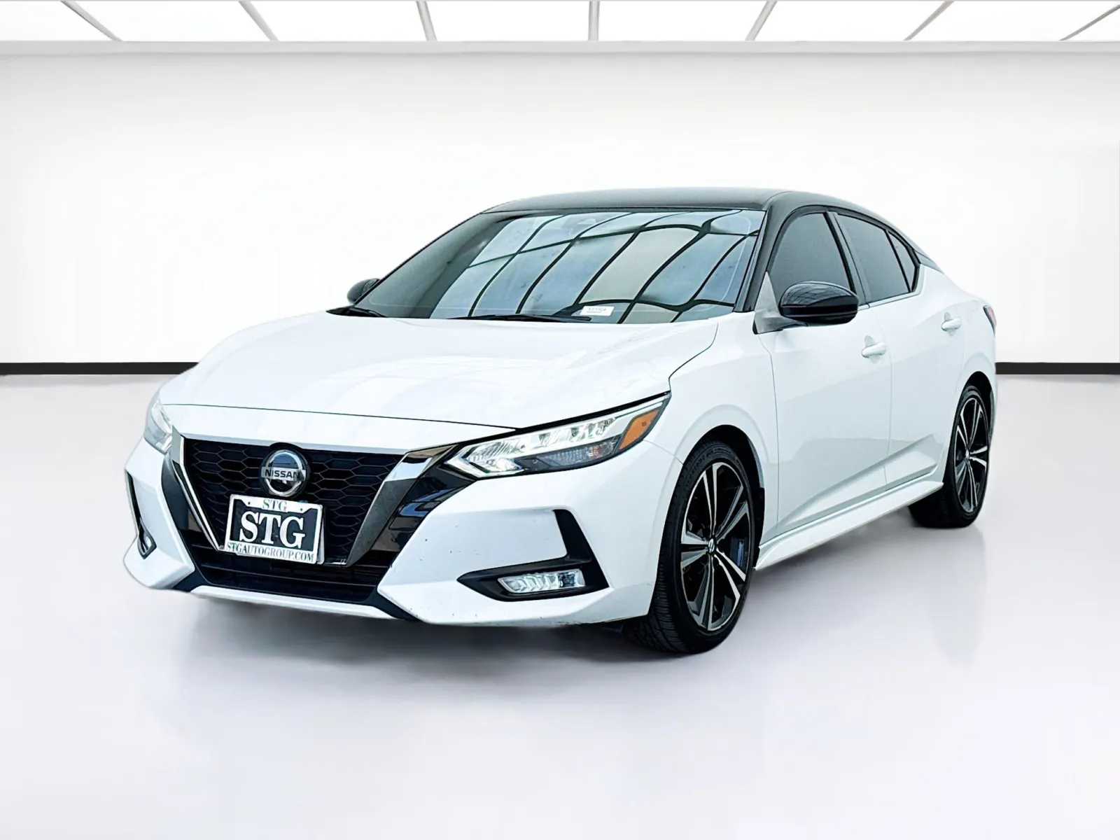 White 2021 Nissan Sentra SR for sale in Bellflower, CA