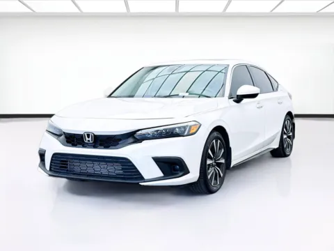 White 2024 Honda Civic Hatchback EX-L for sale in Bellflower, CA