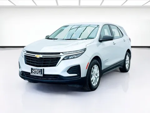 Silver 2022 Chevrolet Equinox LS for sale in Bellflower, CA