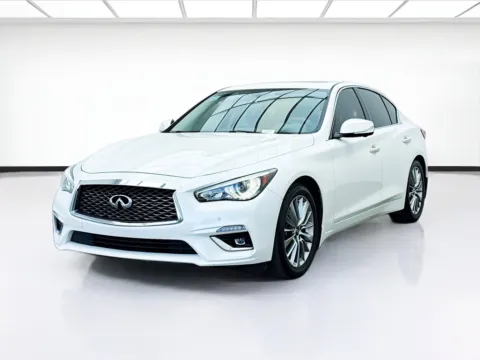White 2022 INFINITI Q50 LUXE for sale in Bellflower, CA