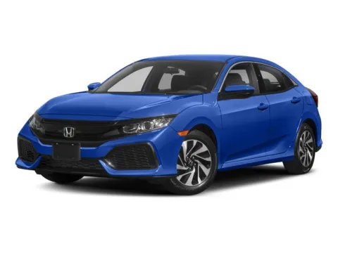 Silver 2018 Honda Civic Hatchback LX for sale in Bellflower, CA