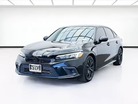 Black 2022 Honda Civic Sedan LX for sale in Bellflower, CA