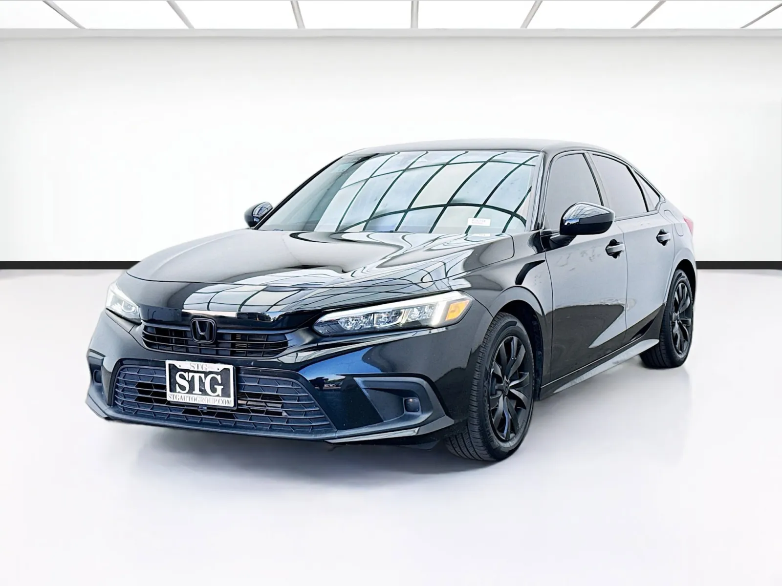 Black 2022 Honda Civic Sedan LX for sale in Bellflower, CA