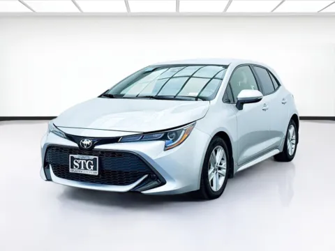 Silver 2022 Toyota Corolla Hatchback SE for sale in Bellflower, CA
