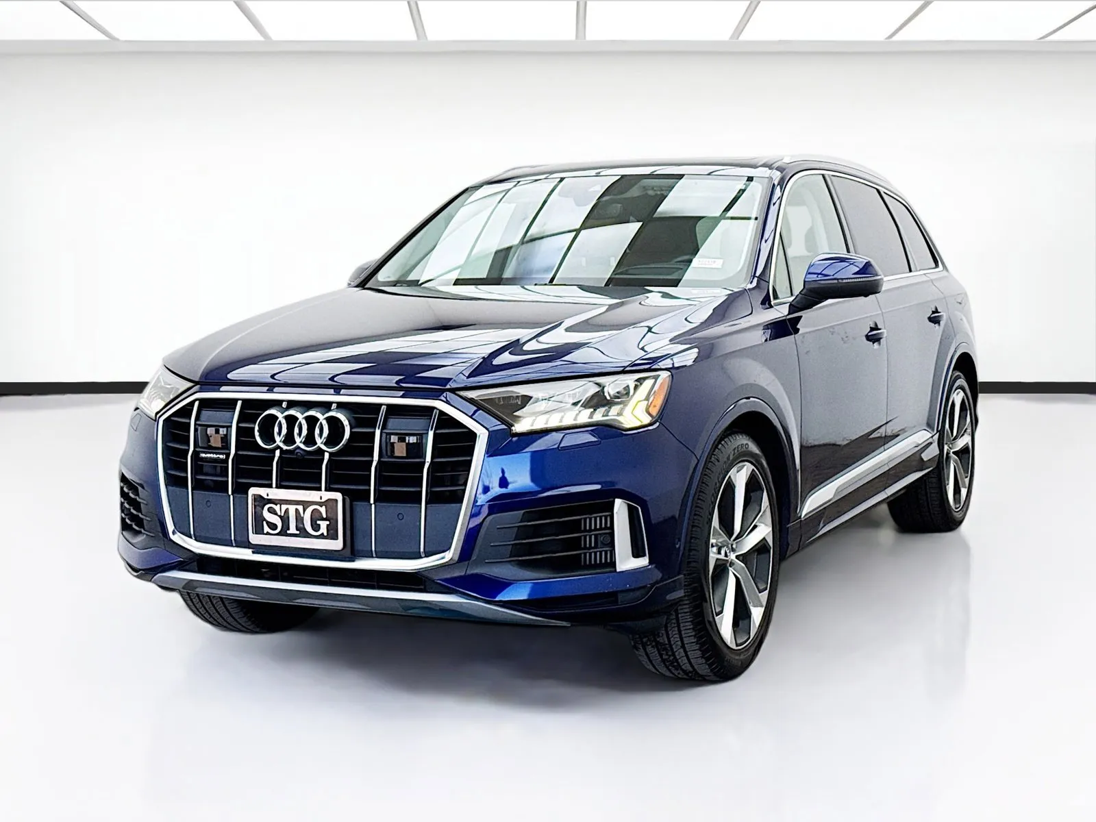 Blue 2020 Audi Q7 55 Prestige quattro for sale in Bellflower, CA