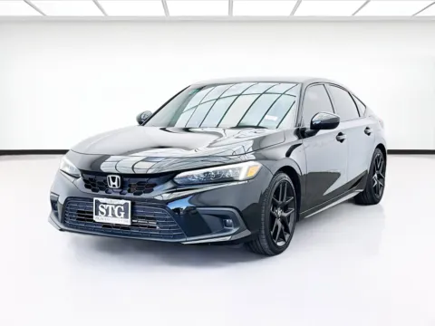 Black 2024 Honda Civic Hatchback Sport for sale in Bellflower, CA