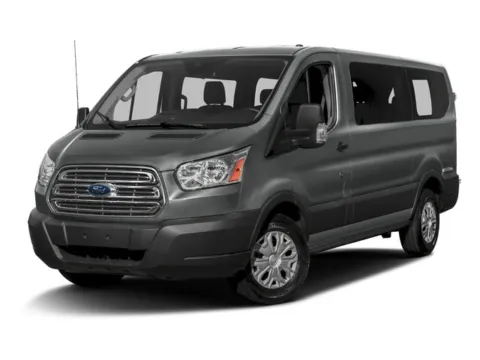 White 2016 Ford Transit Wagon XLT for sale in Bellflower, CA