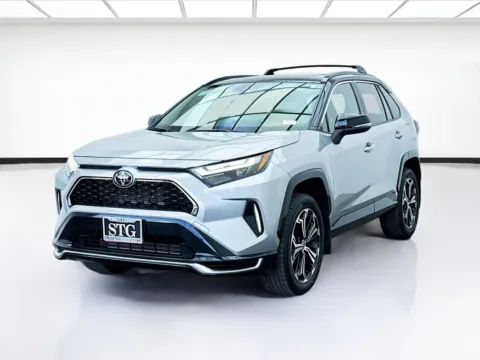 Black 2025 Toyota RAV4 Plug-In Hybrid XSE for sale in Bellflower, CA