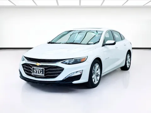 White 2022 Chevrolet Malibu LT for sale in Bellflower, CA