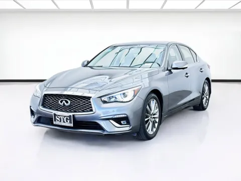 Gray 2022 INFINITI Q50 LUXE for sale in Bellflower, CA