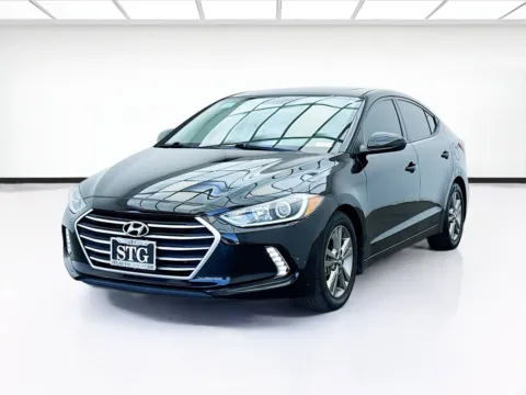 Black 2018 Hyundai Elantra Value Edition for sale in Bellflower, CA