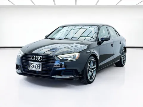 Black 2019 Audi A3 Sedan 2.0T Premium FrontTrak for sale in Bellflower, CA