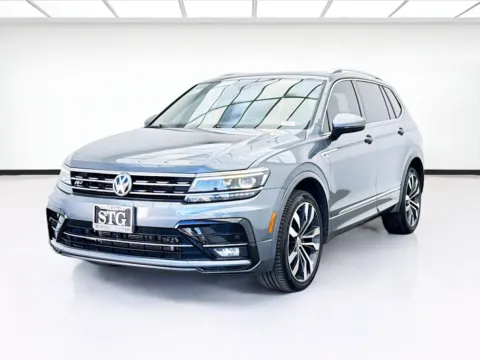 Gray 2019 Volkswagen Tiguan 2.0T SEL Premium R-Line 4Motion for sale in Bellflower, CA
