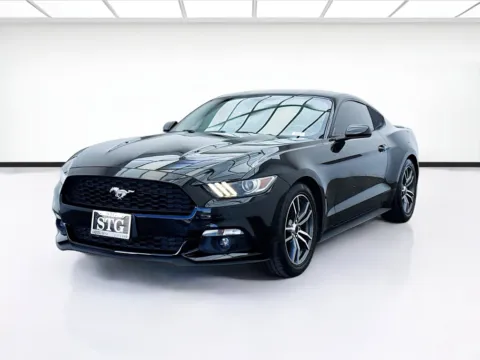 Black 2017 Ford Mustang EcoBoost for sale in Bellflower, CA