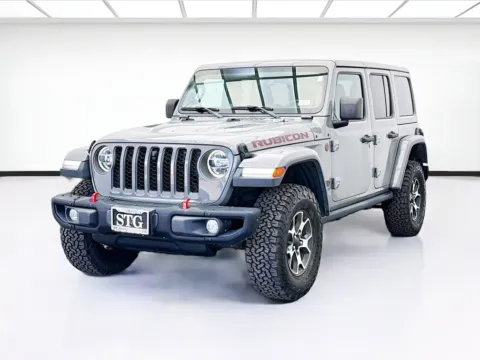 Gray 2021 Jeep Wrangler Unlimited Rubicon for sale in Bellflower, CA