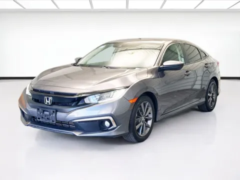 Gray 2020 Honda Civic Sedan EX for sale in Bellflower, CA