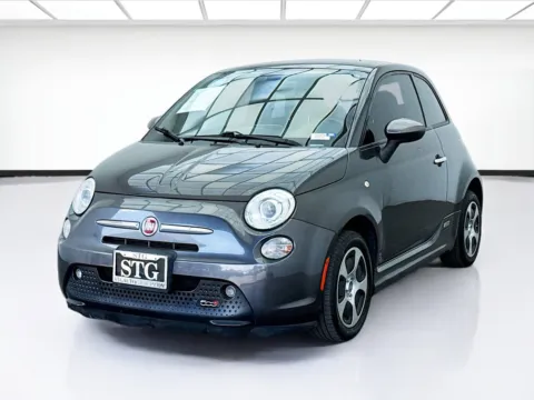 Gray 2016 FIAT 500e Battery Electric for sale in Bellflower, CA