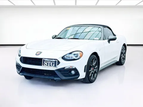 White 2017 FIAT 124 Spider Abarth for sale in Bellflower, CA