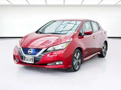 Red 2019 Nissan LEAF SV for sale in Bellflower, CA