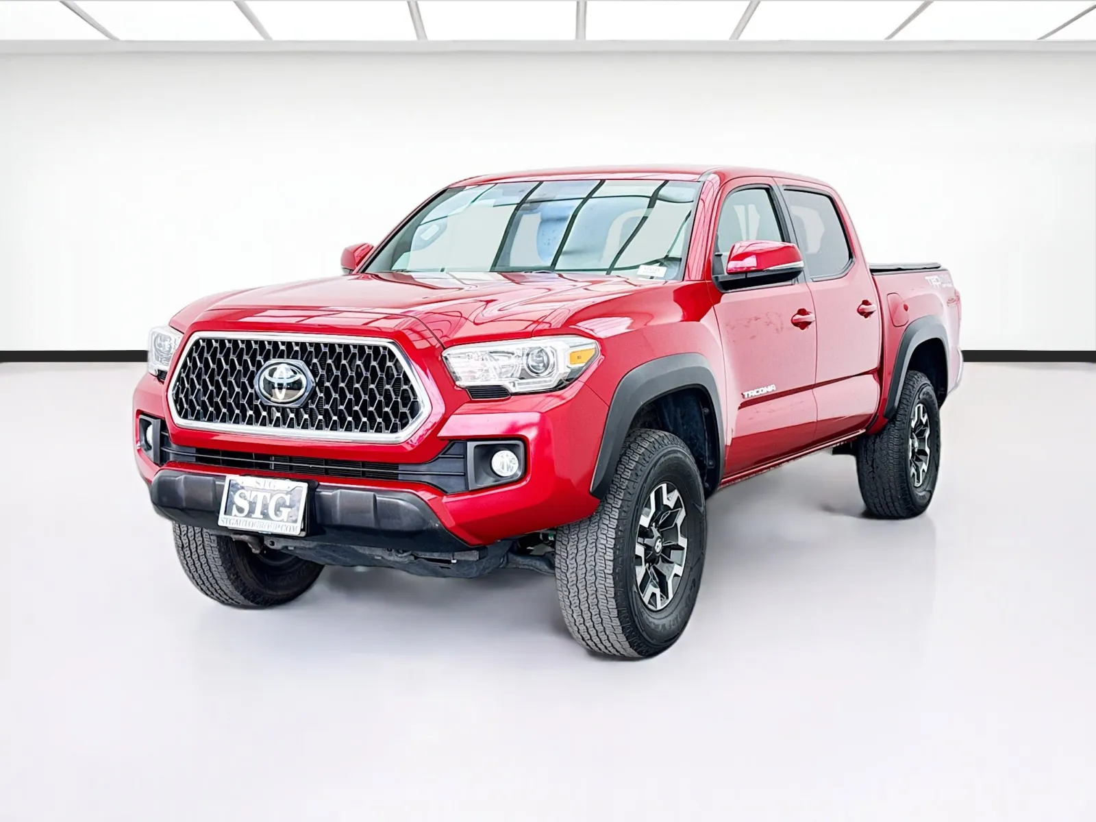 Red 2019 Toyota Tacoma TRD Off-Road V6 for sale in Bellflower, CA