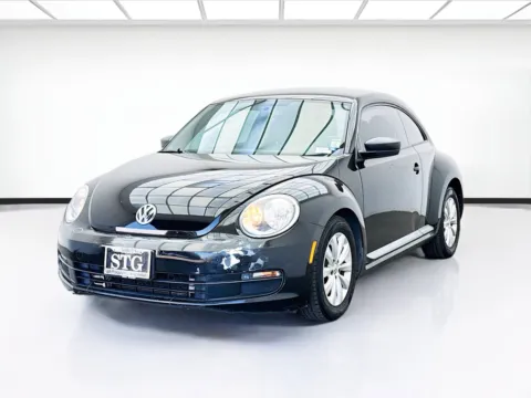 Black 2015 Volkswagen Beetle Coupe 1.8T Classic for sale in Bellflower, CA