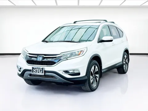 White 2015 Honda CR-V Touring for sale in Bellflower, CA