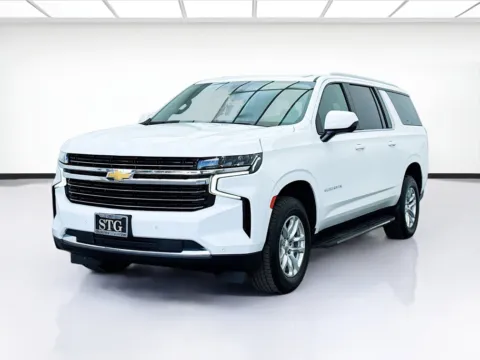 White 2023 Chevrolet Suburban LT for sale in Bellflower, CA