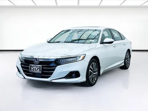 White 2022 Honda Accord Hybrid EX-L for sale in Bellflower, CA
