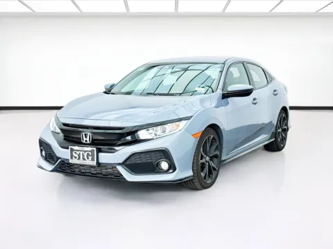 Gray 2019 Honda Civic Hatchback Sport for sale in Bellflower, CA