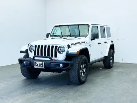 White 2021 Jeep Wrangler Unlimited Rubicon for sale in Bellflower, CA