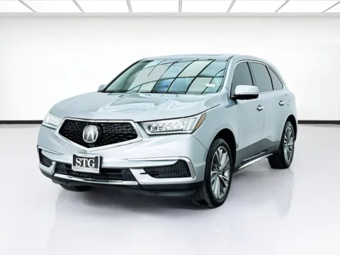 Silver 2017 Acura MDX 3.5L w/Technology Package for sale in Bellflower, CA