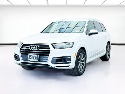 White 2019 Audi Q7 55 Premium quattro for sale in Bellflower, CA
