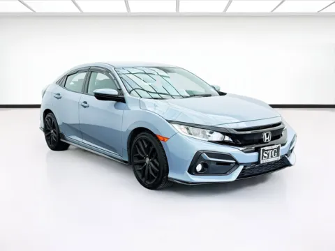Another view of 2021 Honda Civic Hatchback Sport for sale in Bellflower, CA at STG Bellflower