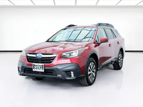 Red 2021 Subaru Outback Premium for sale in Bellflower, CA