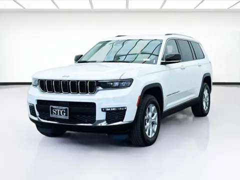 White 2023 Jeep Grand Cherokee L Limited for sale in Bellflower, CA