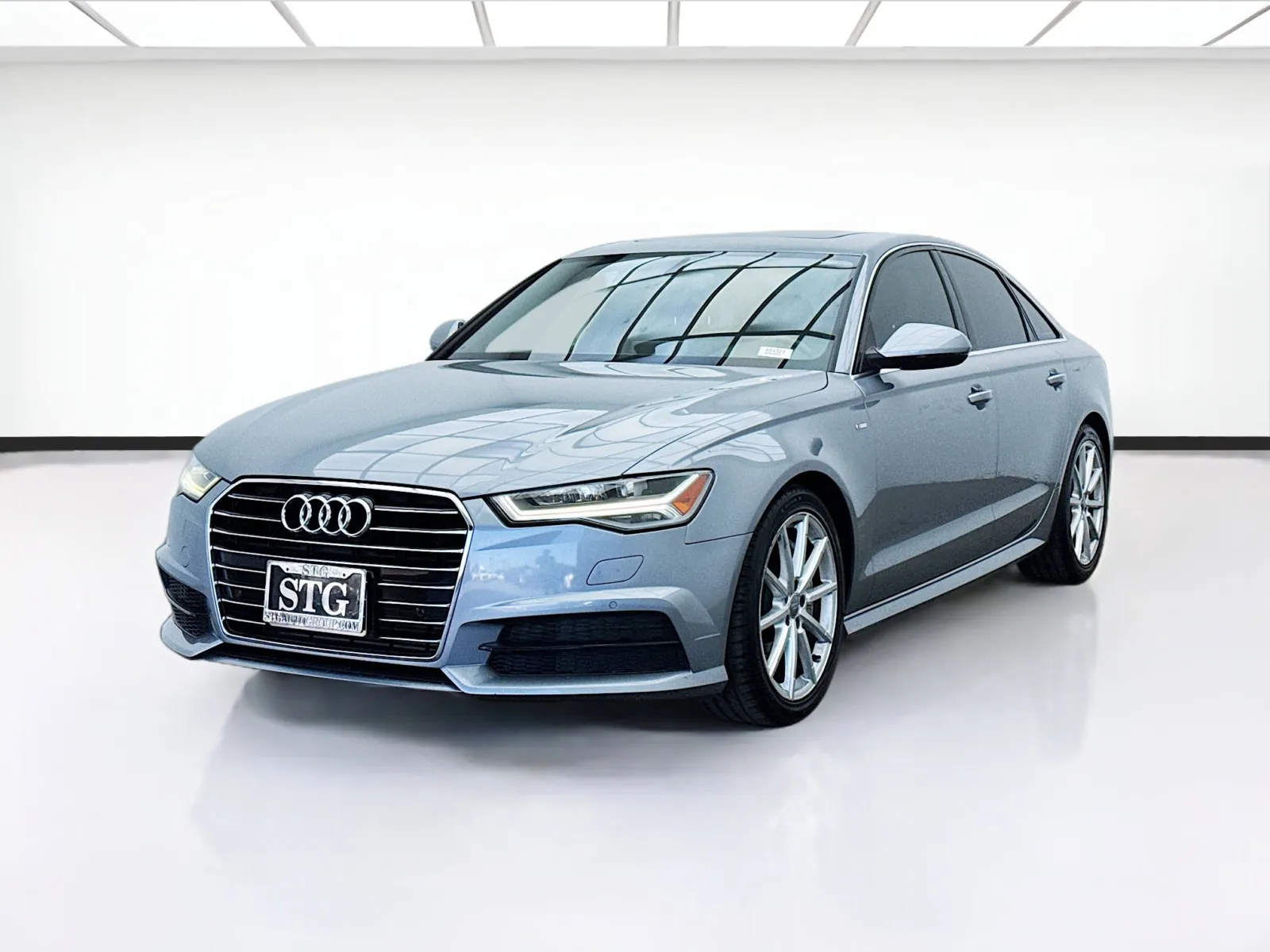 Gray 2018 Audi A6 2.0T Premium Plus FrontTrak for sale in Bellflower, CA