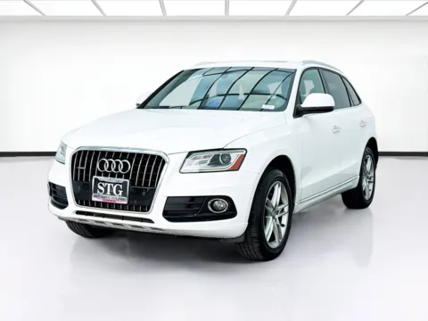 White 2015 Audi Q5 2.0T Premium Plus quattro for sale in Bellflower, CA