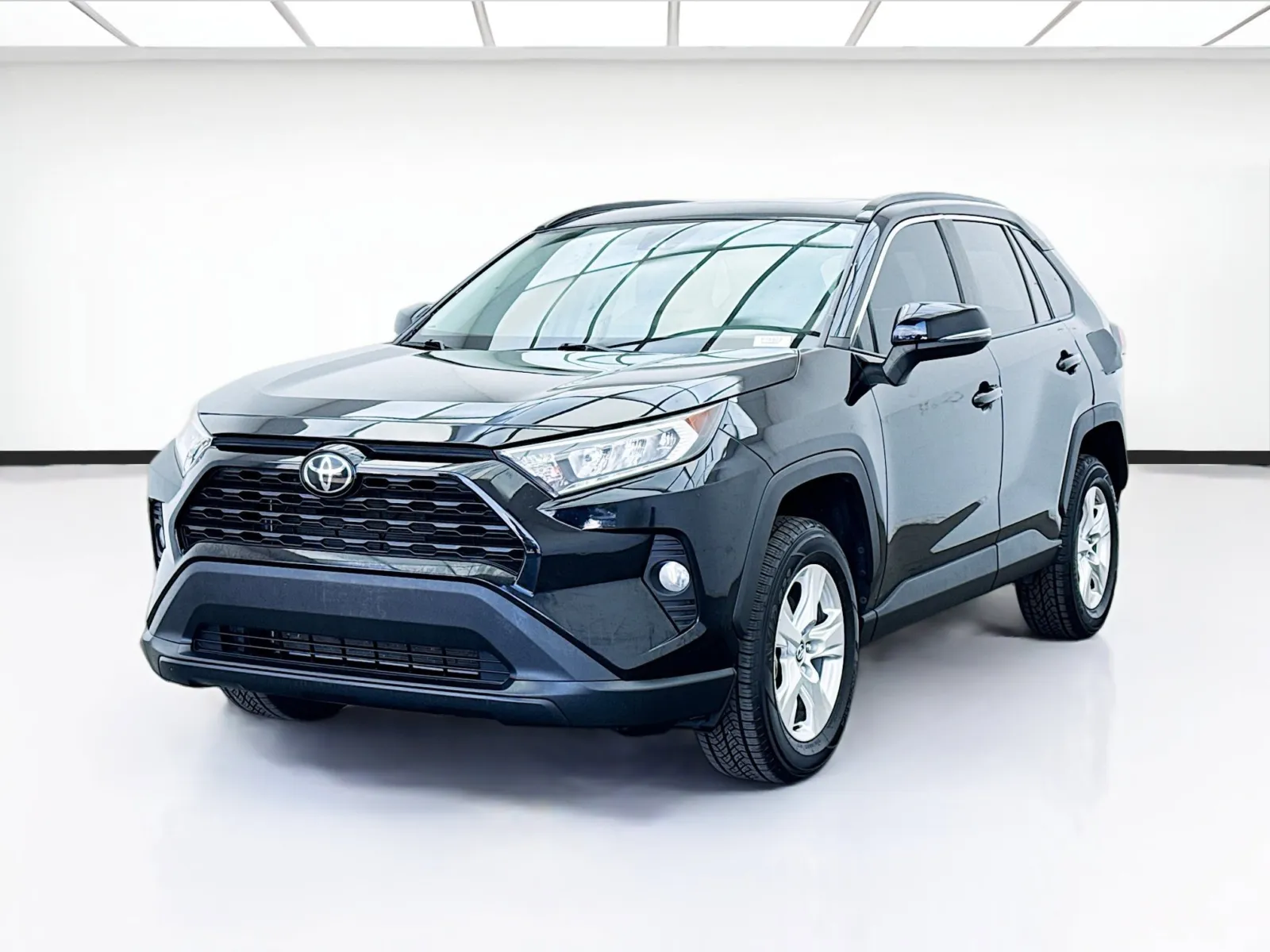 Black 2021 Toyota RAV4 XLE for sale in Bellflower, CA