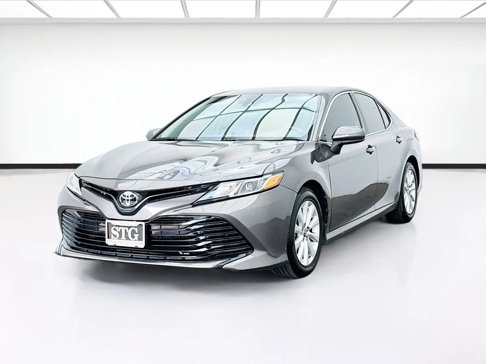 Gray 2020 Toyota Camry LE W/CUSTOM LEATHER INTERIOR for sale in Bellflower, CA