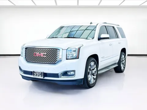 White 2015 GMC Yukon Denali for sale in Bellflower, CA