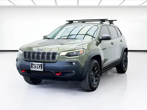 Green 2020 Jeep Cherokee Trailhawk for sale in Bellflower, CA